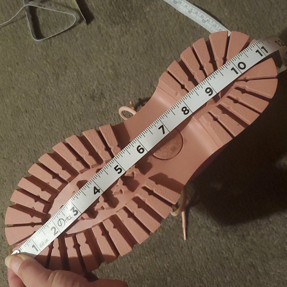 Koi×Dolls Kill Pink lace up boot - Picture 5 of 5